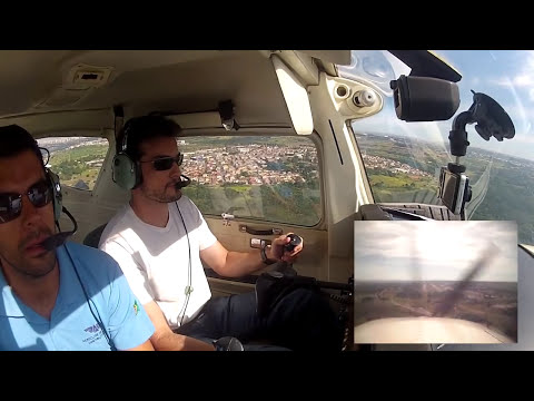 GoPro HD: Cessna 150 Landing SBBR Rwy11L