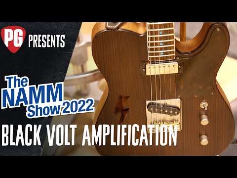 Black Volt Amplification Earthcaster Demo | NAMM 2022