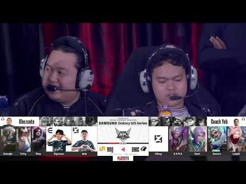 EPIC COMEBACK LING KAIRI | ONIC VS RRQ HOSHI _ PLAYOFFS DAY 3 _ GAME 1 ❗ MPLIDS15