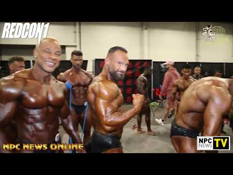 2022 IFBB Pro League Classic Physique Olympia Saturday Prejudging BTS Video Part 1