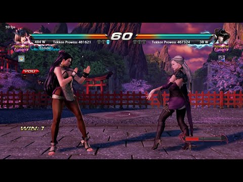 Grass Toucher (Anna) vs Minhler (Eliza) - Tekken 7