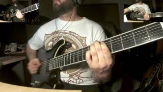 Dethklok - I Tamper with the evidence at the murder site of Odin - guitar cover