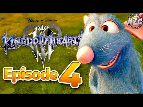 Kingdom Hearts 3 Gameplay Walkthrough - Episode 4 - Twilight Town! Little Chef's Bistro!