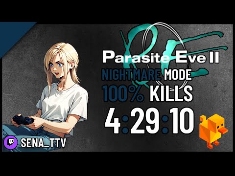 Parasite Eve 2 Nightmare Mode 100% Kills Speedrun in 4:29:10 (Duckstation World Record)