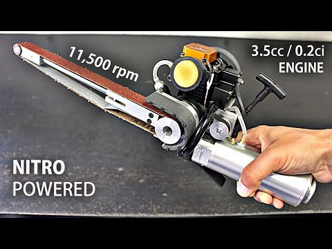 Building a Sander Powered with Nitro