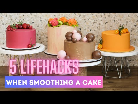 How to Get a Perfectly Smooth Cake Frosting | 5 Secrets