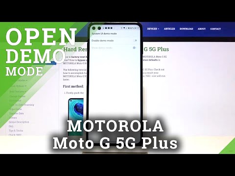 How to Enter Demo Mode in Motorola Moto G 5G Plus – Access Developer Settings