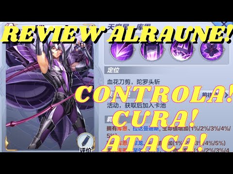REVIEW QUEEN DE ALRAUNE!! NOVO CAVALEIRO NO SAINT SEIYA AWAKENING