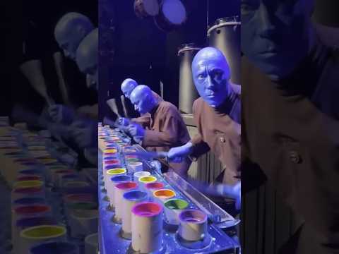 There’s no better sound than the Blue Man Group playing PVC pipes 🙏