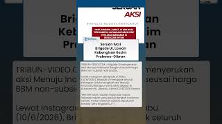 Brigade UI Serukan Aksi 'Menuju Indonesia Bangkrut' seusai Harga BBM Non-Subsidi Naik Drastis
