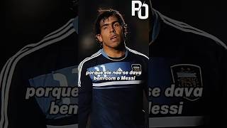 MESSI X TEVEZ #futebol #shorts #messi