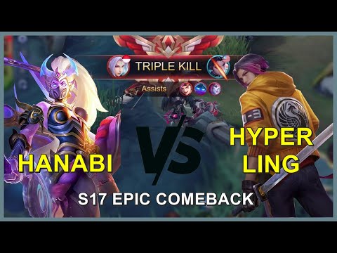 S17 1ST COMEBACK MATCH - VS HYPER LING - TOP GLOBAL HANABI - COCOL X GAMING - LATE GAME NO BOOTS -