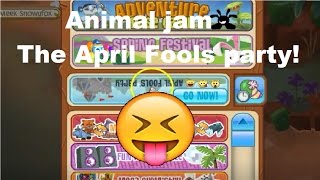 Animal jam: The April fools party!