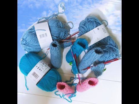 🧦 Kleines Netzmuster - Socken stricken  - Knit in the round