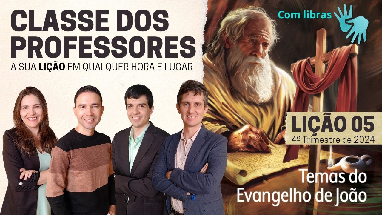 Lição 05 | O testemunho dos samaritanos | Classe dos Professores (4º trim. 2024) Libras