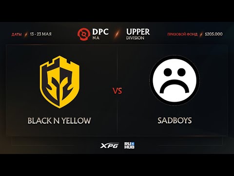 Black N Yellow vs sadboys, Dota Pro Circuit 2021 NA S2, bo3, game 1 [Eiritel & Lost]