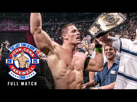 FULL MATCH: John Cena vs. John “Bradshaw” Layfield | WWE Title Match: WrestleMania 21