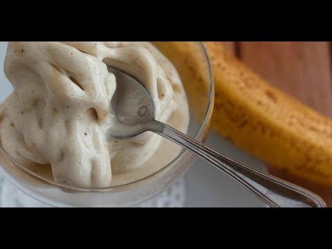 Vegan Peanut Butter Banana Ice Cream Recipe | Dessert Ideas | Food How To