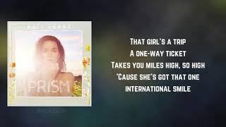 Katy Perry - International Smile (Lyrics)