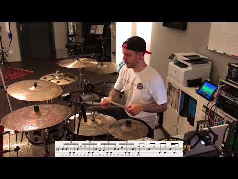 60 Second Drum Lesson | Quintuplets 2 Bassdrum Substitution