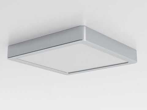 Eglo 900651 Aufbauleuchte FUEVA 5 Stahl chrom LED 17W 3000K L:21cm B:21cm H:2.8cm