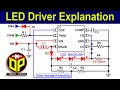 LED TV Repair No Light On The Screen LED Driver Circuit Explanation OB33510CP IC Datasheet