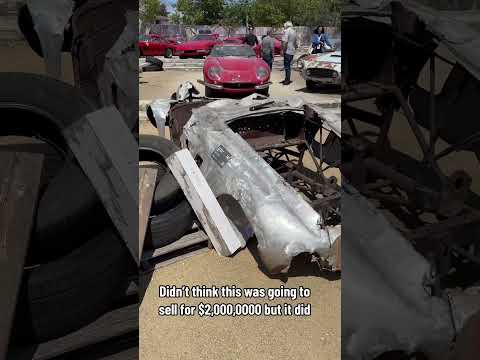 Thumbnail for $2,000,000 Ferrari sold! That scrap of metal in someone’s garage could be worth millions! #ferrari by Ferrari, Supercar, Sports car, Car