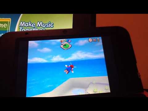 Super Mario 64 Ds:How to get the red switch and mario wings to to the sky