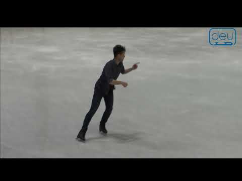 Marco CICALA. Oberstdorf 2018. Silver Men I - Free Skating. 2 place
