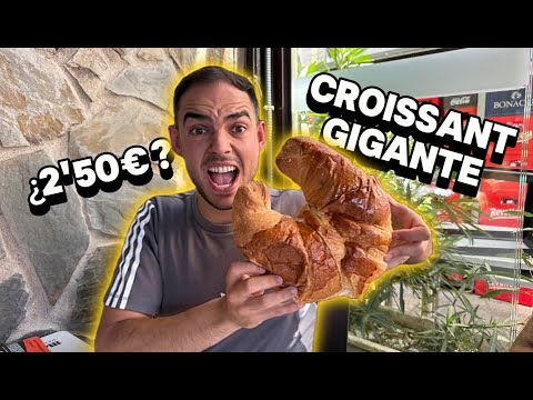 El Croissant MÁS GRANDE y BARATO de MADRID