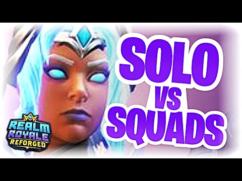 Trying SOLO vs. SQUADS in Realm Royale Reforged! (LTM)