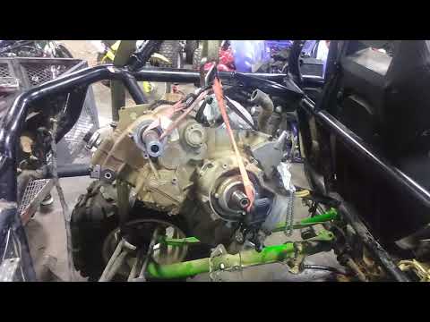 Artic cat wildcat 1000 . Motor tear down n remove !(4)