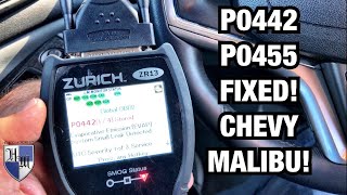 IF YOU HAVE CODES P0442 & P0455  WATCH THIS VIDEO FOR A SUPER EASY FIX FOR ALMOST ANY CAR!