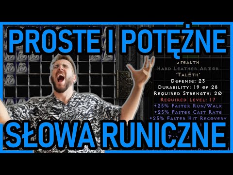 ŁATWE DO ZDOBYCIA ORAZ POTĘŻNE SŁOWA RUNICZNE, KTÓRE UŁATWIĄ CI GRĘ! DIABLO 2: RESURRECTED RUNEWORDS