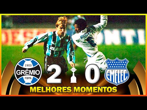 GRÊMIO 2 X 0 EMELEC ● MELHORES MOMENTOS ● LIBERTADORES 1995 ● SEMIFINAL ● JOGO 02