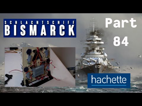 Hachette Schlachtschiff Bismarck (Metall) Part 84 - Die Hauptplatine für die vorderen Aufbauten!