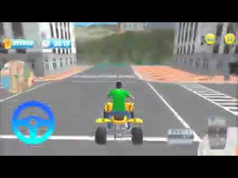 ATV top mountain bike taxi racing games.