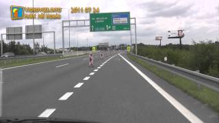 preview picture of video 'D11 Exit 1 smer Cerny most Videovize info PhRV 2011 07 24.mpg'
