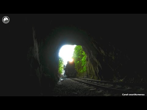 🇧🇷 Maria fumaça no túnel 1 / Steam in tunnel 1 - São Bento do Su/SC - 2022 - (Brasil)