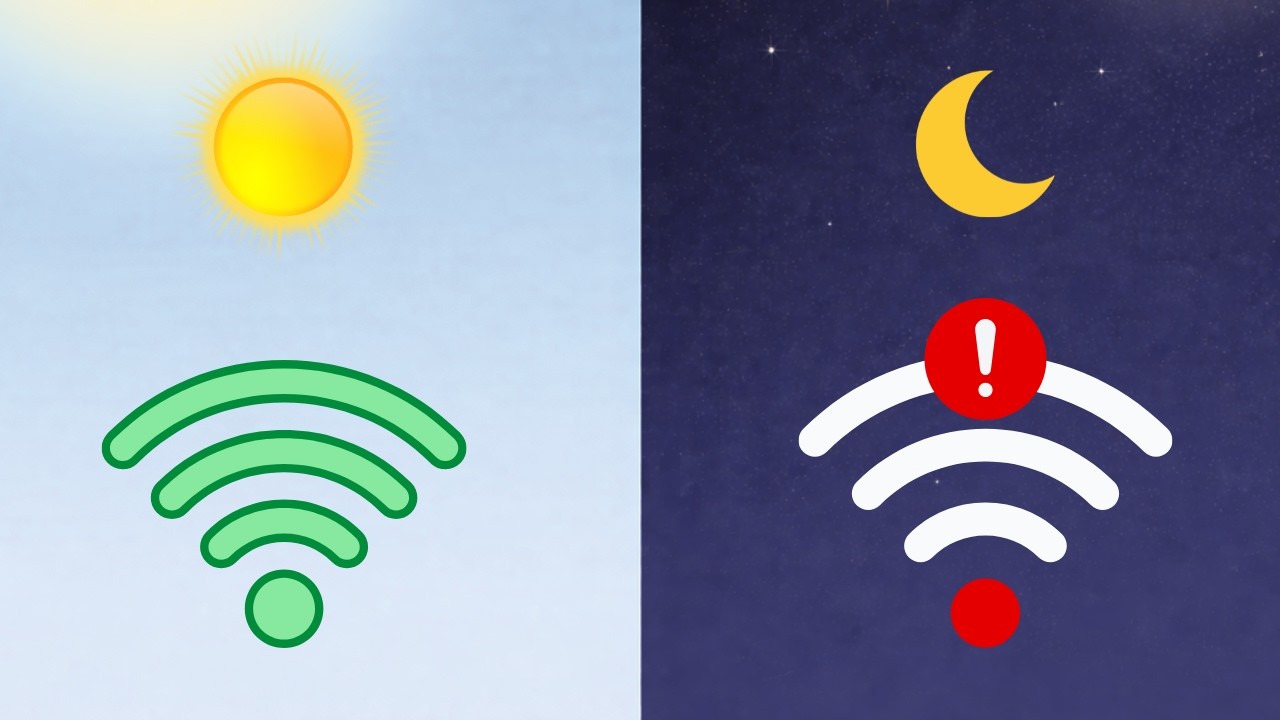 Why Your Internet Gets Worse at Night