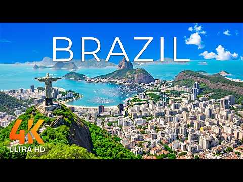 Brazil 4K | Rio de Janeiro, Iguazu Falls & Stunning Tropical Landscapes