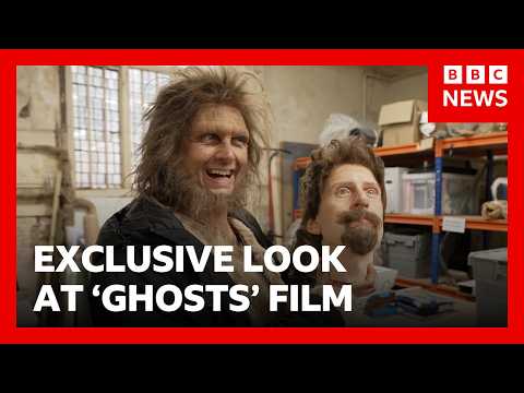 Behind-the-scenes look at Ghosts: The Possession of Button House | BBC News