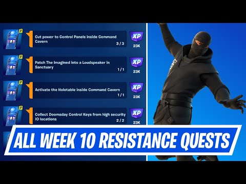 Complete Resistance: Week 10 Quests Challenges Guide - How to Complete Week 10 Resistance Quests