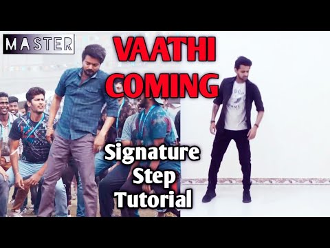 Vaathi Coming | Signature Step Dance Tutorial | Master | Thalapathy Vijay | By Sanju