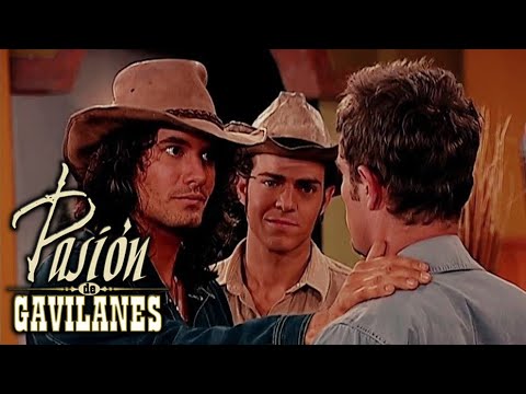 Pasion de Gavilanes - Juan y Oscar vienen a la hacienda Trueba para ayudar a Franco