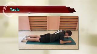 Bizkarraren Eskola: Ariketak ahoz behera etzanda bideoa