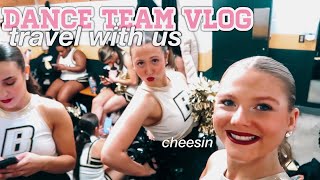 COLLEGE DANCE TEAM TRAVEL VLOG | American East Women's Basketball Tournament | Bryant Dance Team