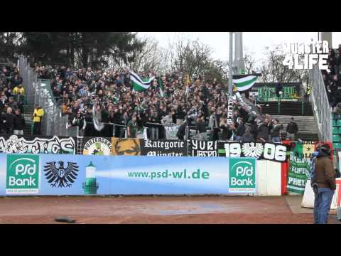 SC Preußen Münster vs. Hallescher FC 2:0 - 3.Liga - Fans