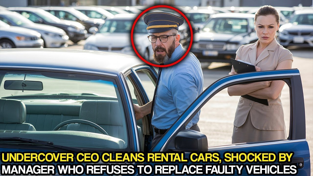 Undercover CEO Cleans Rental Cars, Shocked By Manager Who Refuses To Replace Faulty Vehicles