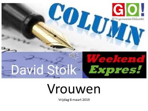 WE Column David Stolk 2019 03 08